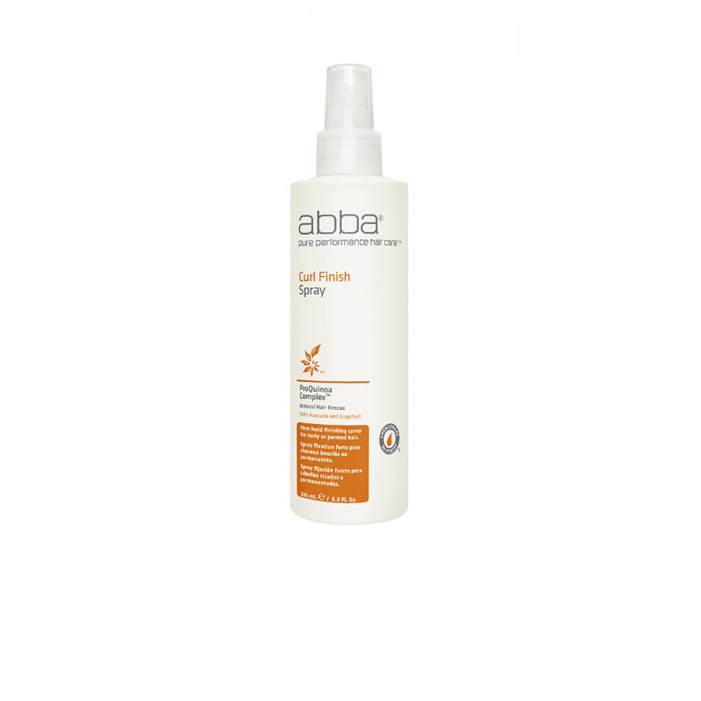 Abba curl finish spray