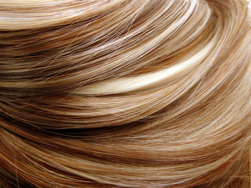 3 color hair foil dark brown medium brown and golden blonde