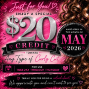 Celebrate 20 Years of Curls — Enjoy a $20 Thank You Credit