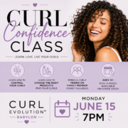 Curl Confidence Class Monday JUNE 15 2026 7pm